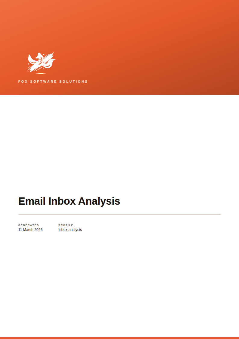 Email Analysis Report